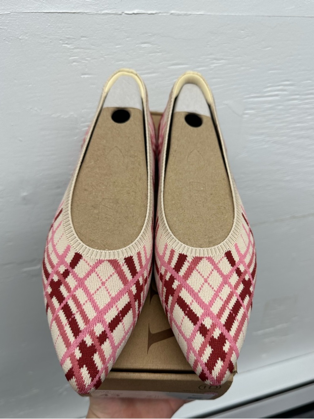 Vivaia Aria 5- multi red plaid